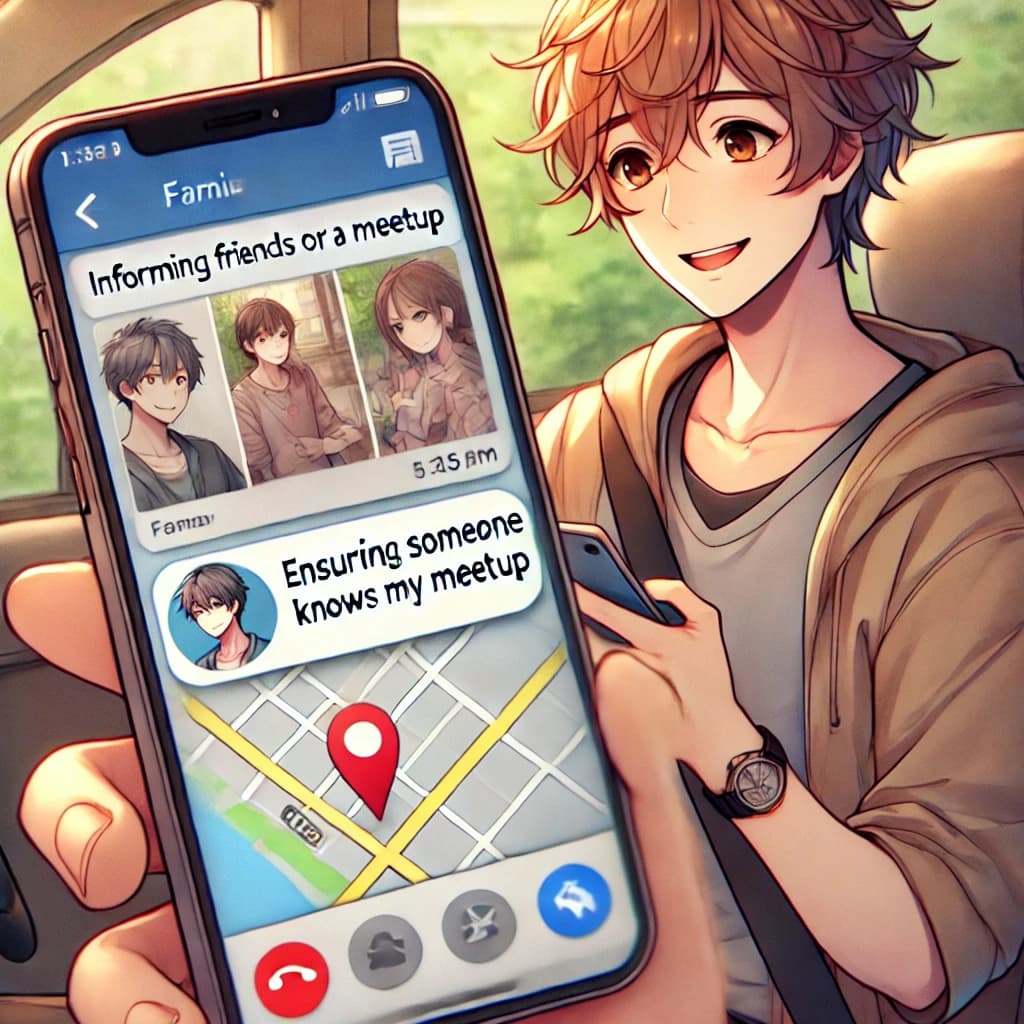 4. Inform Friends or Family