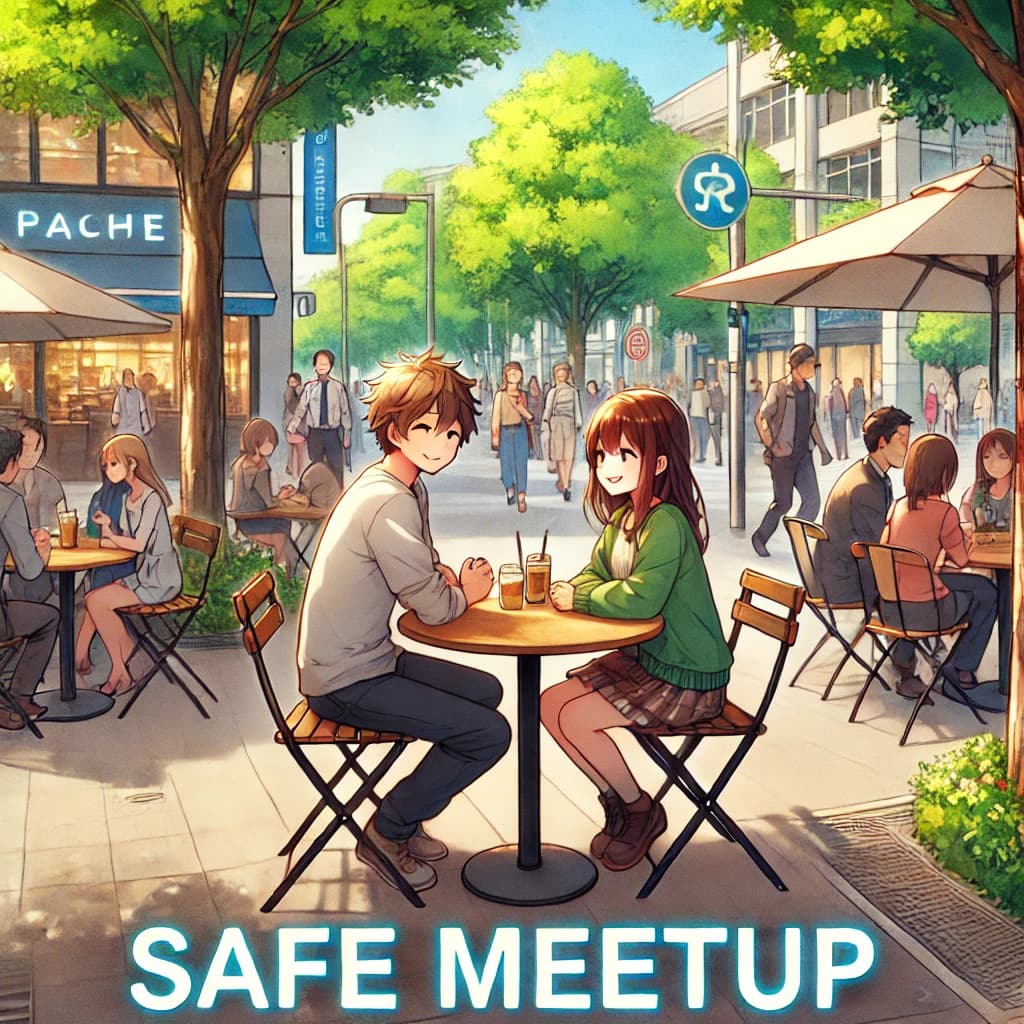2. Meet in Public Places